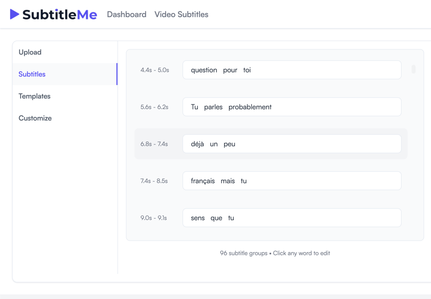 Real-time transcription