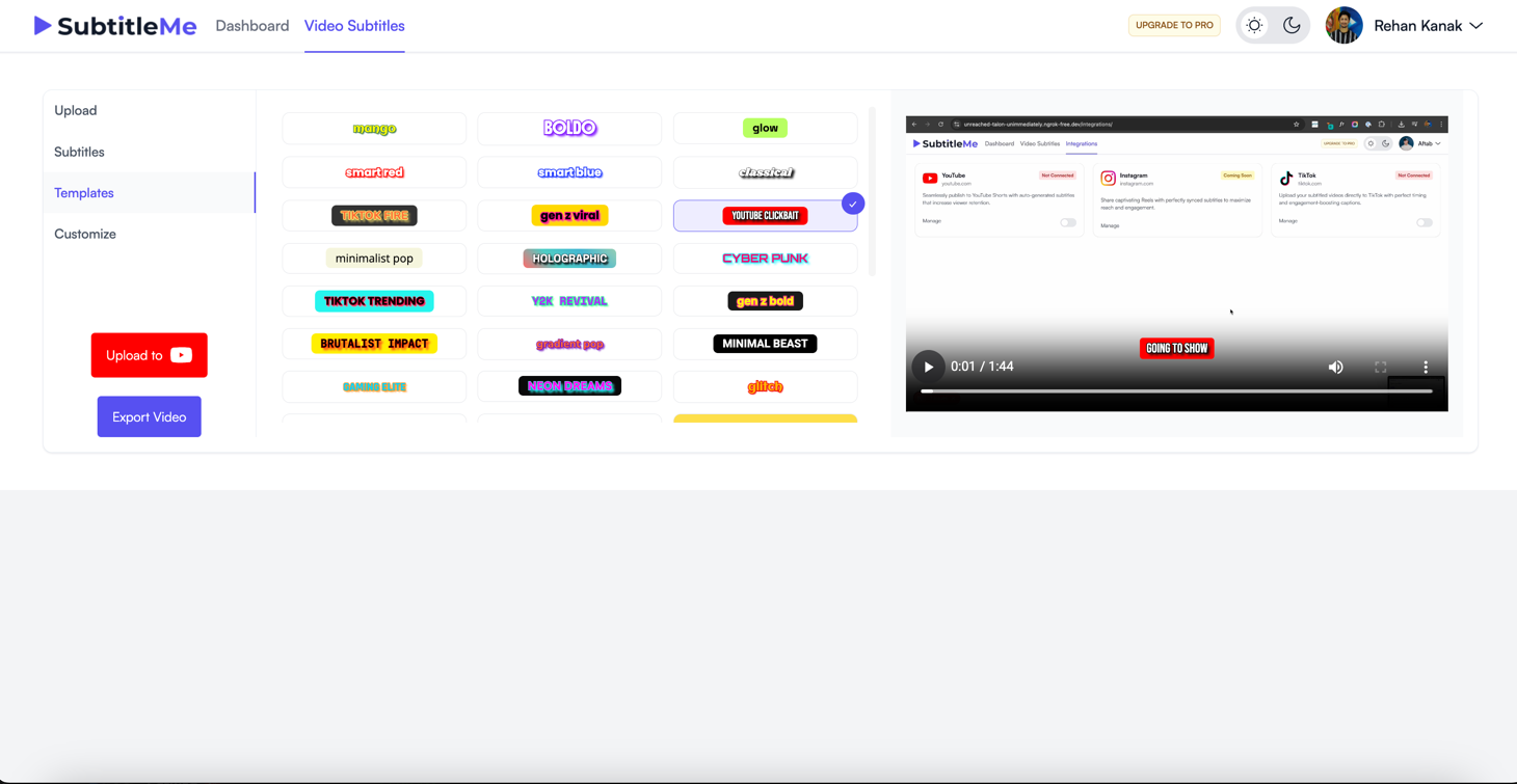 Upload video to YouTube directly